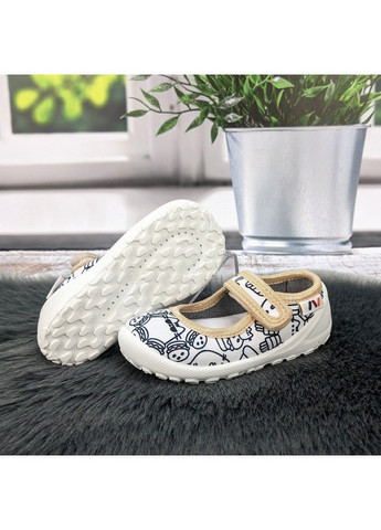 Белые тапочки детские для девочки Weestep