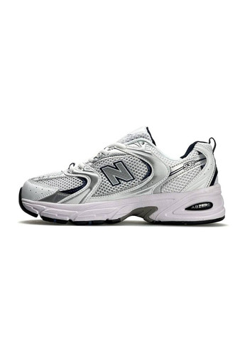 Кросівки жіночі New Balance White Navy Silver No Brand 530 W Premium білі демісезони (317463805)