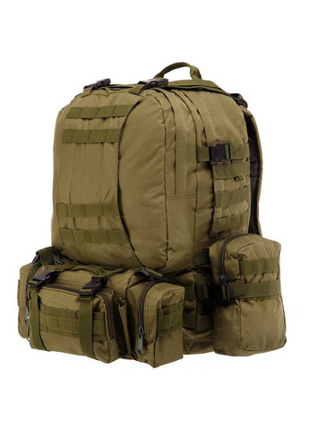 Рюкзак тактический трехдневный штурмовой (нейлон, полиэстер 400D, р-р 50x30x14 см, 21л, ) SP-Sport (361433682)