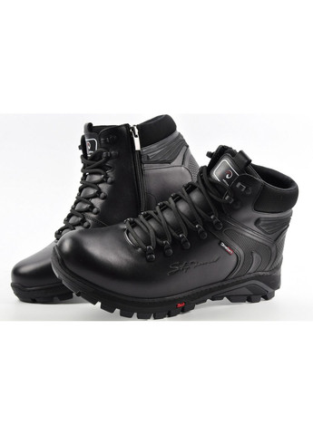 Черные зимние ботинки мужские на меху m-70 Bumer