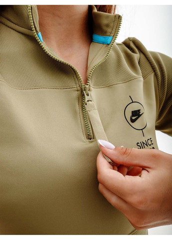 Жіноча Футболка W NSW TOP SS RIB SU Бежевий Nike - (367192417)