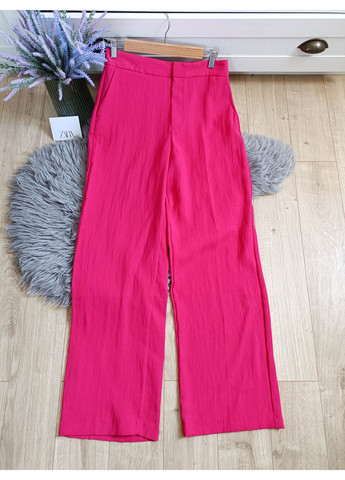 Прямі штани з жатим ефектом Zara (352767252)