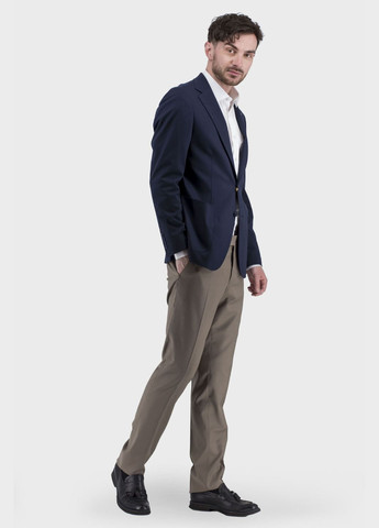 Чоловічий класичний приталений піджак темносиній на ґудзики Avvenente (темносиній, ), 38801 No Brand (331885742)