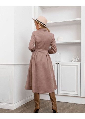 Бежева повсякденний сукня sa-85 бежевий ISSA PLUS