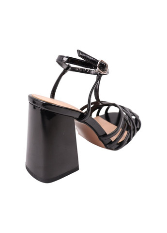 Черные босоножки женские черные на каблуке Gelsomino