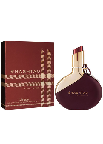 Парфумована вода жіноча Hashtag - 85 мл Mirada (304286990)