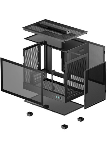Корпус CH160 Black (R-CH160-BKNGI0-G-1) без БП DeepCool (342331271)