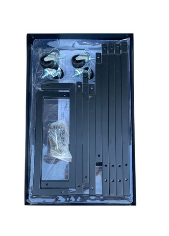 Стеллажная тележка (черная, 3 полки) Dozer (314829317)