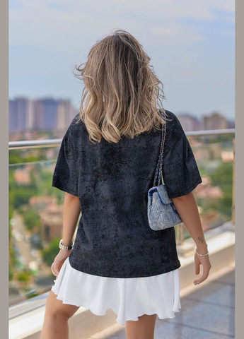 Бавовняна жіноча футболка тай-дай Labubu Fashion Girl Graffiti - (340917220)