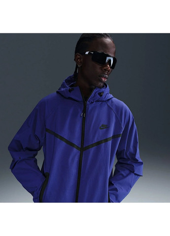 Фиолетовая куртка мужская tech mens woven jacket violet Nike
