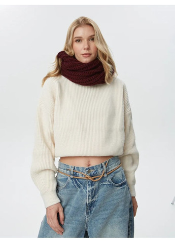 Женский шарф-снуд классический No Brand Хомут барбара (363254167)