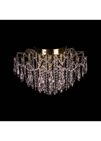 Хрустальная люстра, классическая с LED подсветкой на 6 лампочек. E2049/6+6/AB No Brand (352229938)