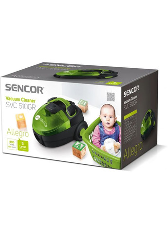 Пылесос Allegro SVC510GR-EUE2 Sencor (364874986)