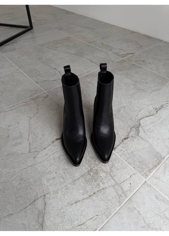 Чорні демісезонна чорні ботильйони Helen