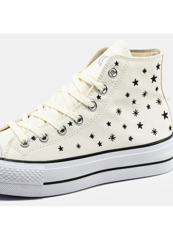 Кросівки жіночі Converse Chuck Taylor All Star High | Конверс Чак Тейлор білі No Brand білі демісезони (366342710)