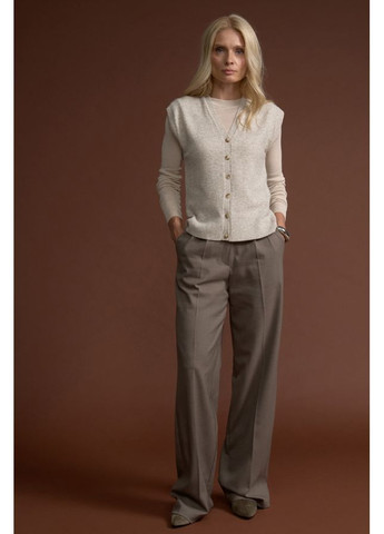 Жилет кашемир 2832 Серый Triko Bakh (368650743)