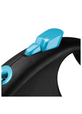 Поводок для собак Black Design XS трос 3 м (голубой) (4000498033234) Flexi Black Design XS трос 3 м (блакитний) (368822113)