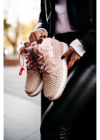 КРОССОВКИ ЖЕНСКИЕ NIKE DUCKBOOT 17 PINK НАЙК ДАКБУТ No Brand розовые демисезоны (367169591)