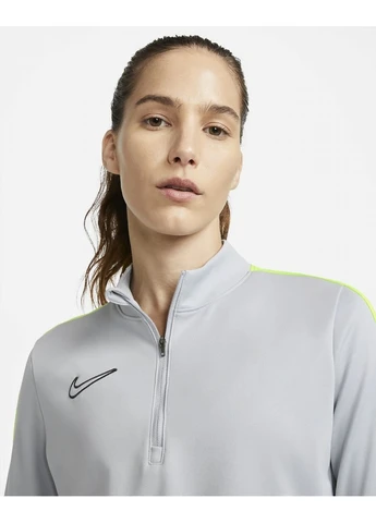 Олимпийка Dri-Fit Academy WomenS Soccer Drill Top Grey DX0513-007 Nike (398065638)
