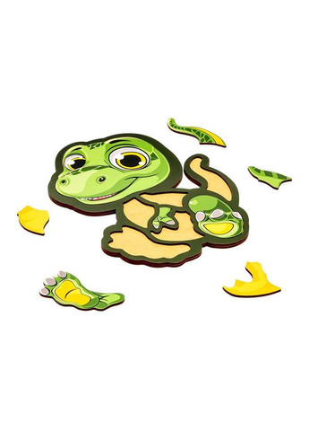 Детский пазл-вкладыш "Динозавр" Puz-22970, 8 элементов PuzzleOK (362589349)