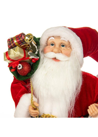 Фігура Санта з ліхтарем і дарунками, 46 см ELISEY (366321383)