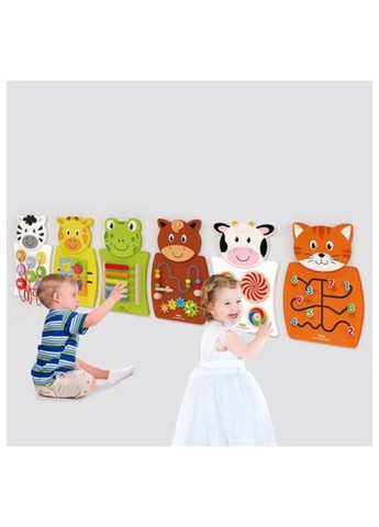 Розвиваюча іграшка (50679FSC) Viga Toys Бізіборд Жаба з рахунками (366699574)