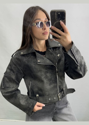 Графітова куртка-косуха No Brand