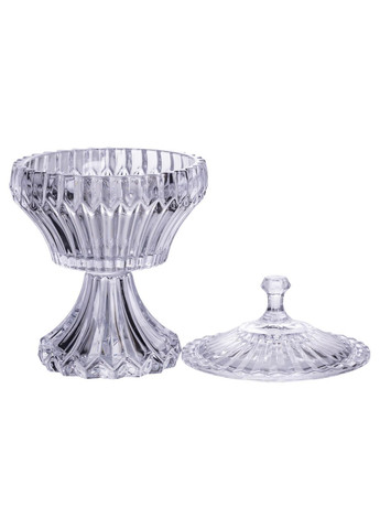 Цукерниця на ніжці з кришкою 17×27 см кругла HP-19-149RB Yiwu (371162110)