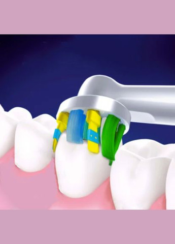 Насадки Tiefenreinigung (Floss Action) для електричних щіток Braun, комплект із 6 штук Oral-B (342113551)