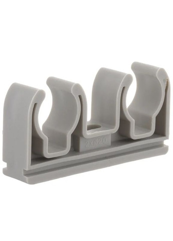 Подвійне кріплення для PPR труби 20 K0080.PRO (KP0096) KOER (321205674)