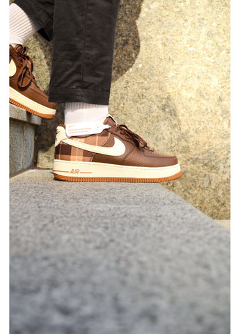 Цветные демисезонные кроссовки мужские nike air force 1 low plaid найк аир форс 1 премиум No Brand