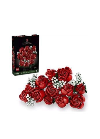 Конструктор Icons "Букет роз" (10328) цвет разноцветный CB-00261992 Lego (314891621)