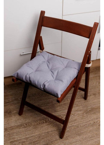 Подушка на стул MANCHESTER 40х40 см Серый Прованс (372806139)