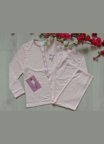 Рожева всесезон жіноча піжама домашній одяг р. 2хl Ary & Belle