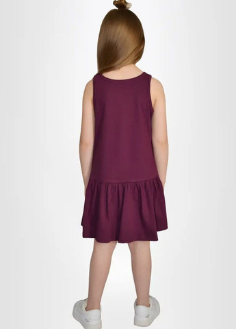 Бордовое платье для девочки Роза (325220137)