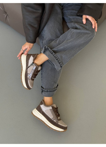 Зимові кросівки No Brand коричневі зими (369607977)