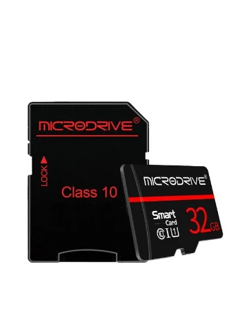 Карта пам'яті microSD 32GB з картрідером Class 10 + SD adapter мікро сд 32 гб High Speed Microdrive (300524053)