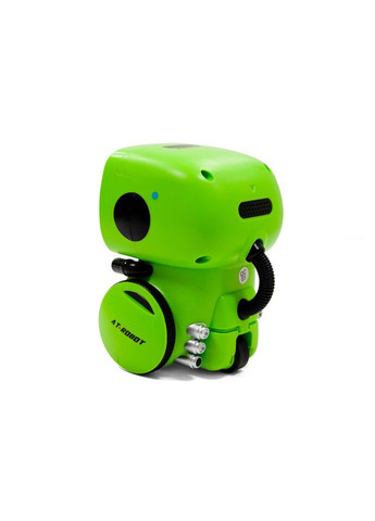 Інтерактивний робот із голосовим керуванням для дітей зелений розумний робот із сенсорним керуванням AT-Robot (368758206)