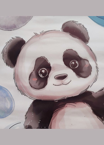 Декоративні наклейки Панда з кулькою ( лист 30 х 60 см) Б240-4 BRUP (302242626)