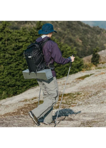 Килимок подвійний складаний IXPE Naturehike CNK2450WS044 алюмінієва плівка (200x120х1.8 см) No Brand (396517845)