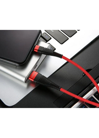 Кабель зарядный FLOVEME Type-C 1м для быстрой зарядки и передачи данных 2А красный универсальный No Brand (364859624)