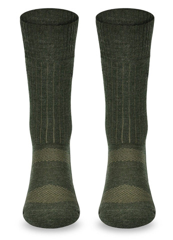 Термоноски демисезонные HUNTING MERINO WOOL PERFORMANCE khaki - SMW3-01 Comodo (358497635)