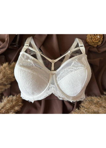 Молочный бюстгальтер с портупеей 11841 молочный Lanny Mode