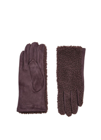 Перчатки Smart Touch женские баранчик / экозамш коричневые АСОЛЬ LuckyLOOK 925-205 (362463390)
