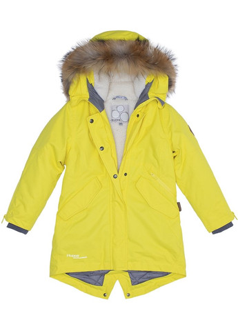 Желтая термопальто vivian 1, р.128, желтый () Huppa 12490120-70002-128