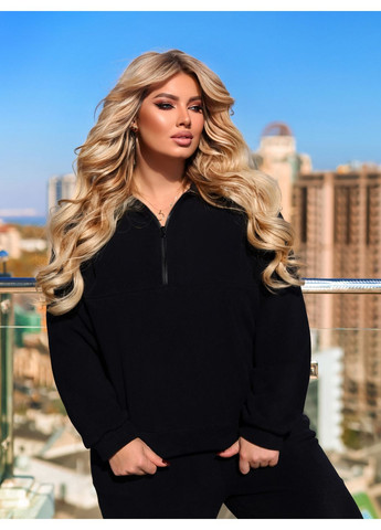 Спортивний костюм на флісі жіночий Fashion Girl Real (365637824)