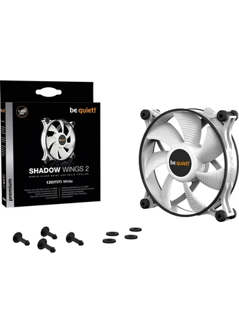 Вентилятор Shadow Wings 2 120mm White (BL088) be quiet! (396582142)