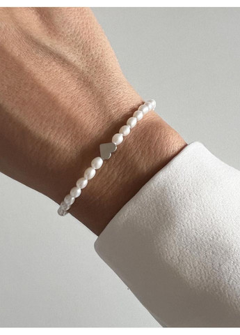 Браслет з перлин з серцем 5317 LeBijou (367579870)