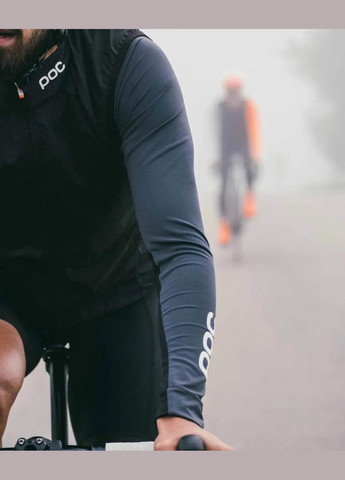 Джерси мужское Essential Road Mid L Jersey, Uranium Black/ylvanite Grey, POC (334671385)