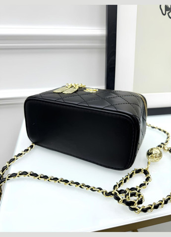 Сумка Classic Black Lambskin черный No Brand (333346845)